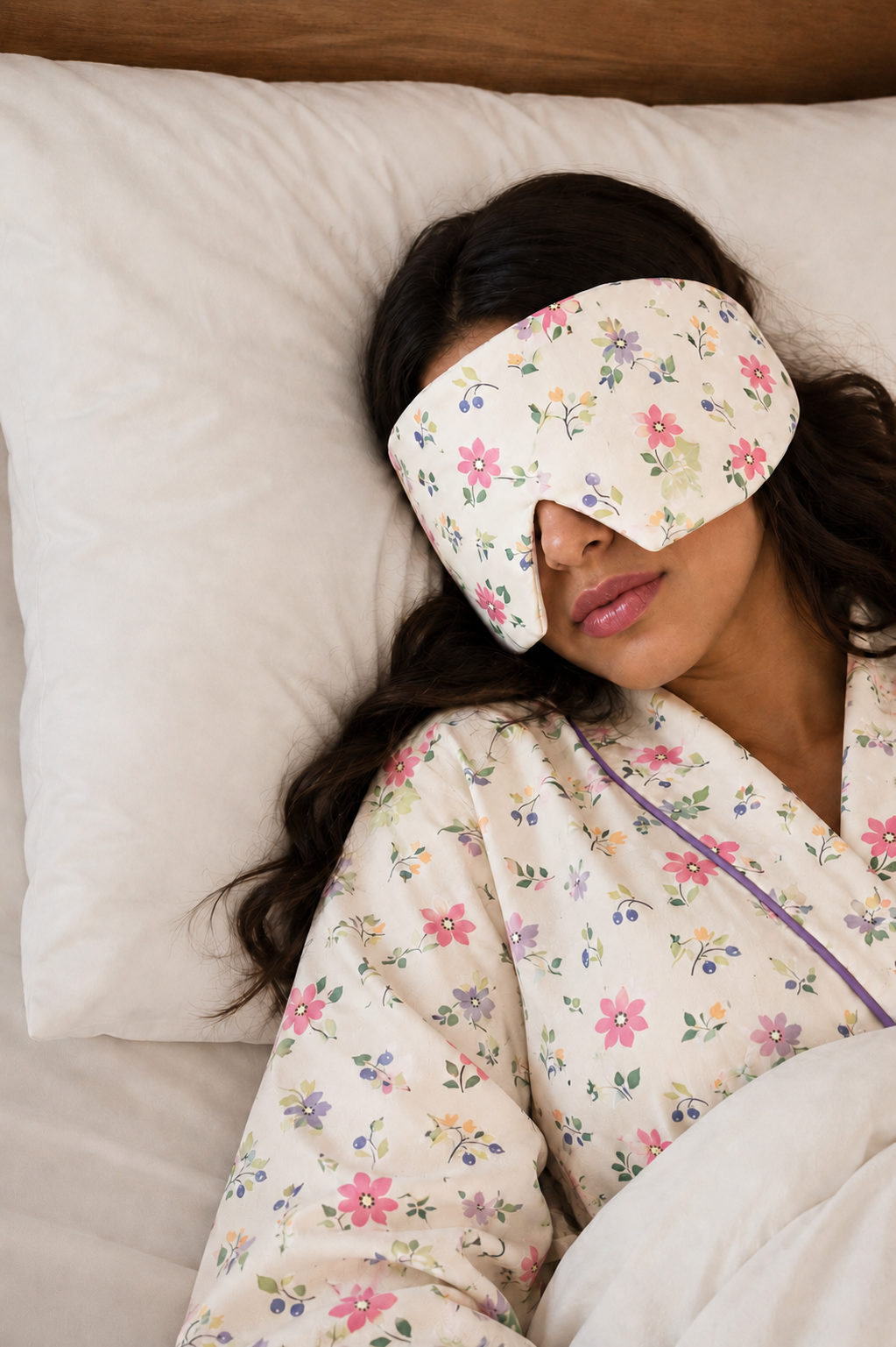 Floral Eye Mask