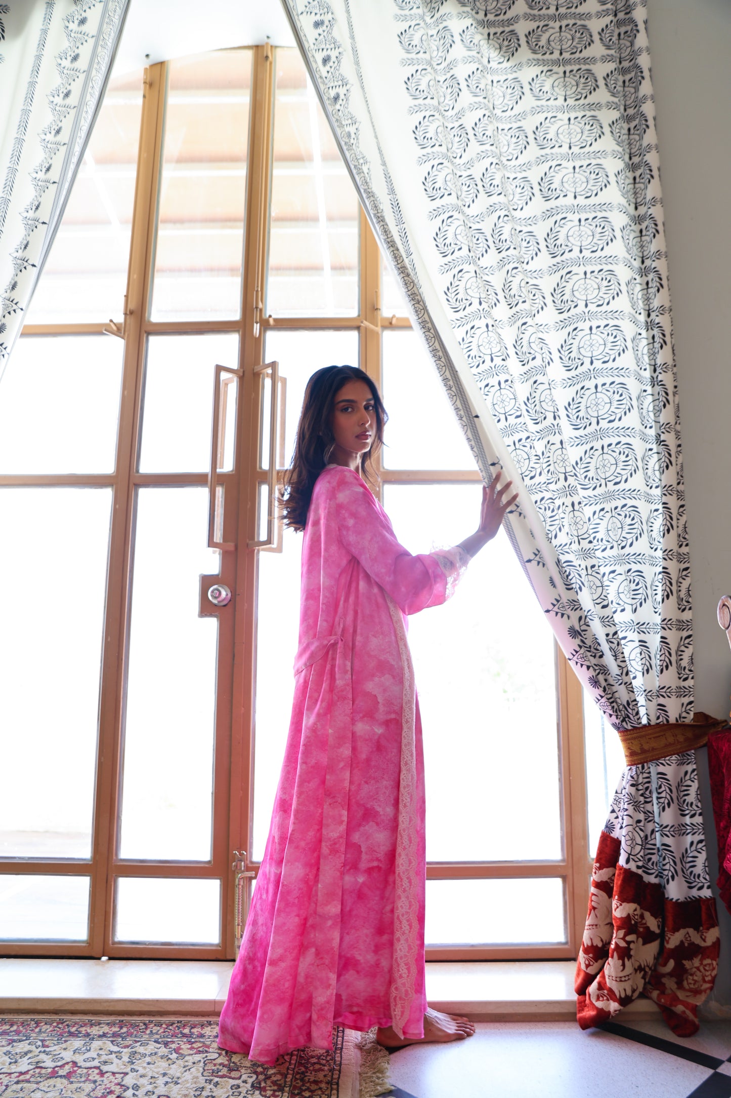 Fuchsia Robe