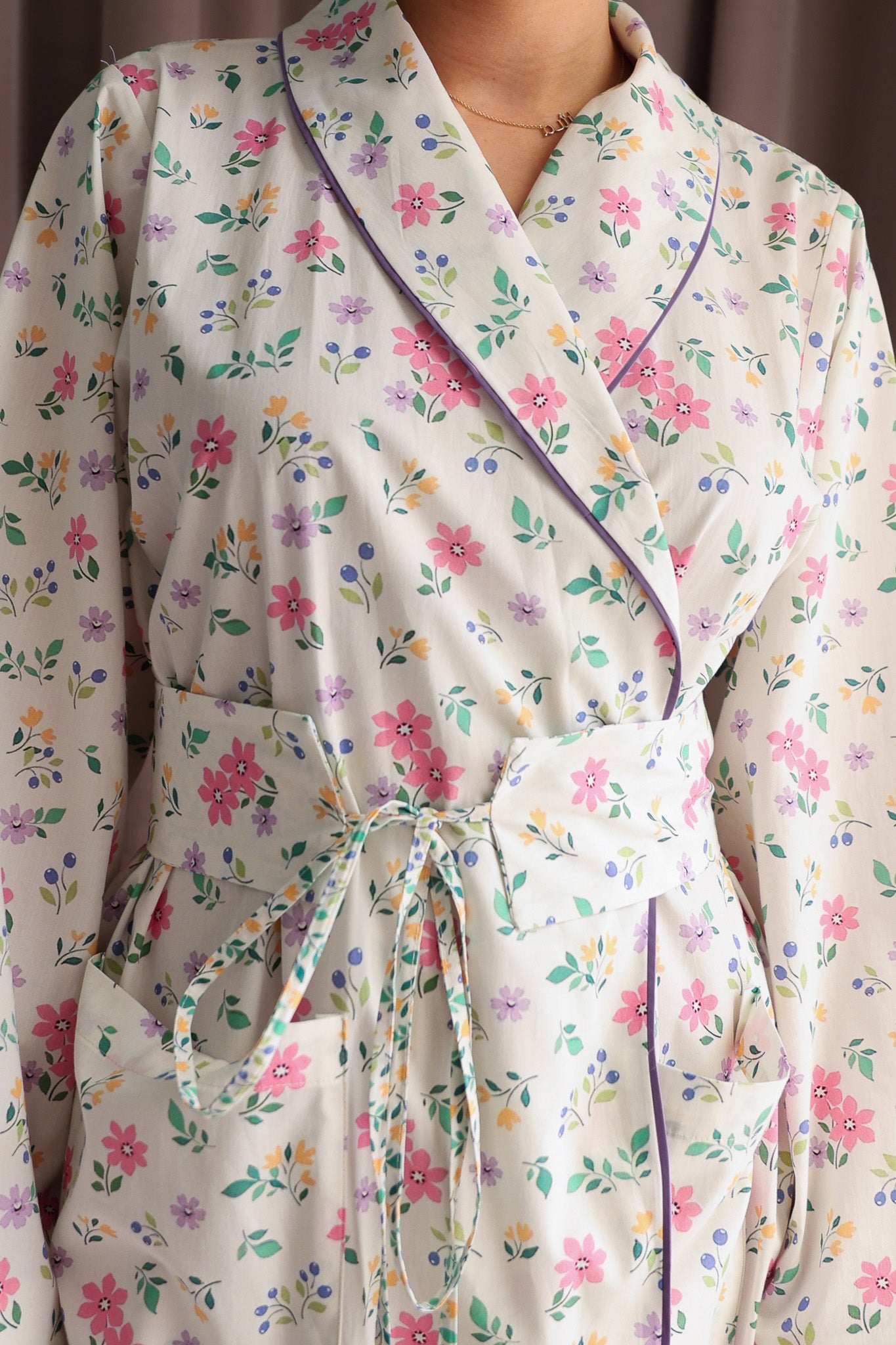 Floral Maxi Robe