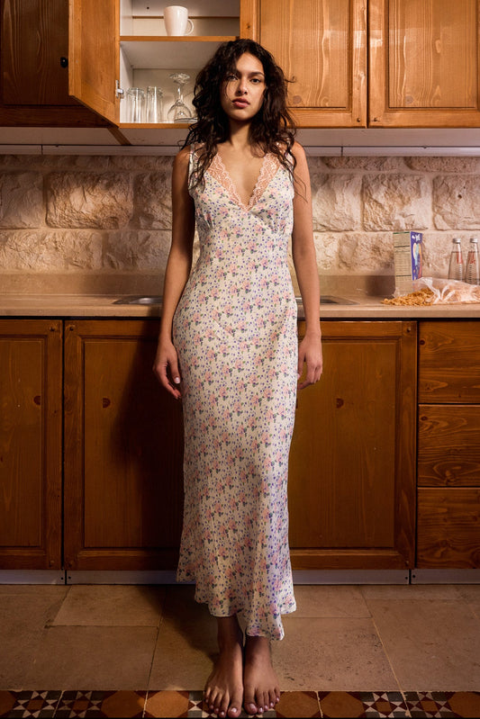 Blush Floral Dress
