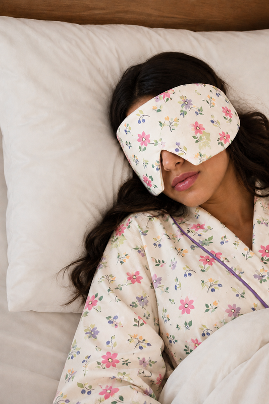 Floral Eye Mask