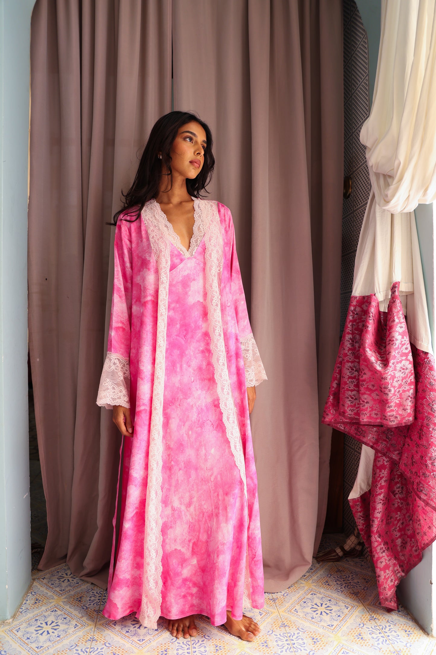 Fuchsia Robe